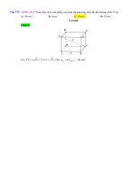 D09   toán max min liên quan đến véctơ   muc do 2 