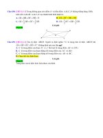 D01   xác định véctơ và khái niệm liên quan   muc do 1 