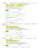 D03   xét tính đồng biến, nghịch biến của hàm số   muc do 2 