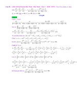 D08   PT, BPT, HPT có dùng nhị thức newton   muc do 4 