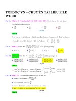 D05   dạng kết hợp công thức lượng giác   muc do 2 