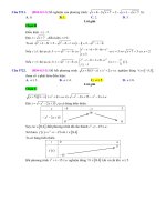 D05   PT, BPT vô tỷ (đặt ẩn phụ)   muc do 3 