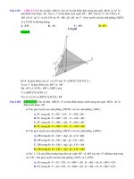 D07   tìm giao tuyến của 2 mặt phẳng   muc do 3 
