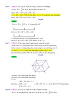 D05   đk đồng phẳng của các véctơ (PP véctơ)   muc do 1 