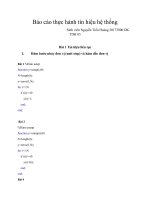 Báo cáo thực hành tín hiệu hệ thống 2019 2020