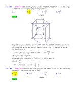 D14   QH VG trong hình lăng trụ đều   muc do 2 