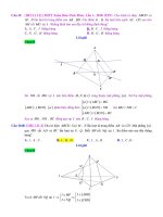 D11   bài toán thẳng hàng, đồng quy   muc do 2 