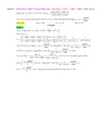 D08   toán thực tế, liên môn về dãy số   muc do 4 