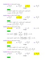 D01   dạng toán áp dụng công thức cộng lượng giác   muc do 1 