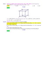 D04   góc giữa hai đường thẳng   muc do 1 