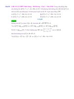 D05   phương trình ảnh, tạo ảnh của đường tròn qua phép quay   muc do 2 