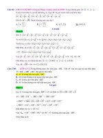 D09   toán max min liên quan đến véctơ   muc do 3 