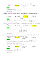 D04   toạ độ ảnh, tạo ảnh của điểm qua p đx tâm   muc do 2 