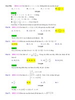 D01   tính giá trị của hàm số tại một điểm   muc do 1 