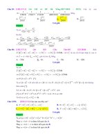 D07   toán về đẳng thức có dùng nhị thức newton   muc do 3 