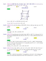 D03   góc giữa hai véctơ   muc do 2 