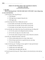 Phiếu bài tập ôn tập tiếng việt lớp 5 nghỉ dịch Corona số 1