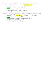 D06   đk để nghiệm pt lập thành CSC   muc do 2 