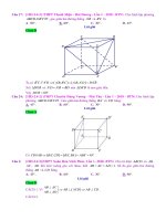 D04   góc giữa hai đường thẳng   muc do 2 