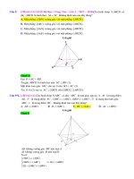 D11   QH VG trong hình chóp l7 (hình chóp khác)   muc do 2 