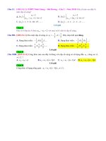 D01   nhận dạng, khai triển cấp số cộng   muc do 1 