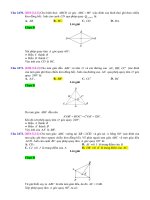 D02   vẽ ảnh, tạo ảnh của hình qua phép quay   muc do 2 