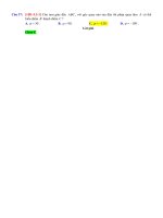 D02   vẽ ảnh, tạo ảnh của hình qua phép quay   muc do 1 