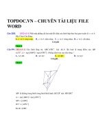 D05   tìm giao tuyến, giao điểm (có QH SS)   muc do 1 