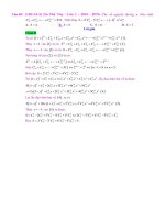 D05   tính tổng hữu hạn các c (newton và đạo hàm)   muc do 4 