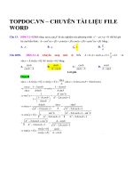 D01   dạng toán áp dụng công thức cộng lượng giác   muc do 4 