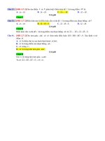 D07   tìm tập hợp điểm thoả điều kiện cho trước   muc do 2 