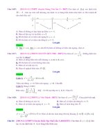D01   các bài toán tổng hợp về hàm số   muc do 1 
