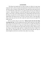 Tiểu luận tổ chức ngành đánh giá cạnh tranh trên thị trường viễn thông việt nam 