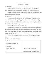 Giáo án môn toán lớp 1 - sách cùng học để phát triển năng lực.