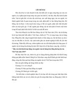 tiểu luận tổ chức ngành báo cáo tình hình hoạt động của ngành vận tải hàng hóa bằng đường bộ của việt nam năm 2010 