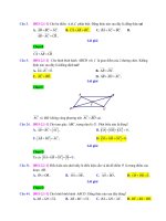 D01   các câu hỏi lý thuyết   muc do 1 