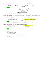 D01   các câu hỏi lý thuyết   muc do 2 