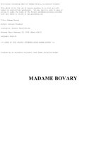 Madame bovary by gustave flaubert 