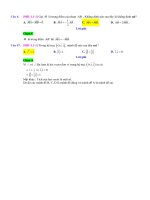 D01   câu hỏi lý thuyết chung   muc do 1 