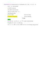 D04   sự cùng phương, cùng hướng của 2 véctơ   muc do 3 