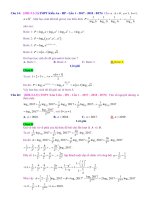 D01   tính giá trị biểu thức chứa lôgarit   muc do 3 