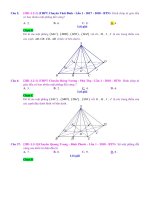 D02   tính chất đối xứng của khối đa diện   muc do 1 