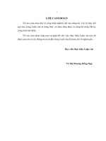 Các yếu tố tạo động lực làm việc cho nhân viên văn phòng trong các doanh nghiệp thủy sản trên địa bàn tỉnh bạc liêu 