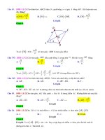 D05   tính độ dài của véctơ   muc do 2 