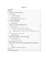 tiểu luận tổ chức ngành phân tích ngành may mặc ở việt nam 