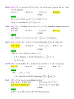 D05   ba điểm thẳng hàng, hai đường thẳng song song   muc do 2 