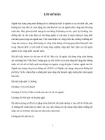 tiểu luận tổ chức ngành báo cáo về ngành xây dựng công trình đường sắt và đường bộ ở việt nam 