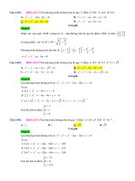 D08   phương trình đường tròn ngoại tiếp tam giác   muc do 3 