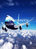 Vận tải hàng hóa hàng không việt nam trong bối cảnh thực thi “bầu trời mở ASEAN 