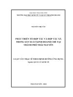 Quản lý chi thường xuyên ngân sách nhà nước huyện tân sơn, tỉnh phú thọ 